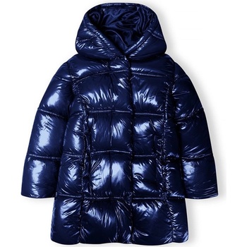 Minoti Kabát dívčí prošívaný Puffa 16coat 7 modrá