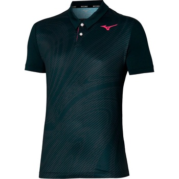 Mizuno Pánské tričko Charge Shadow Polo Black