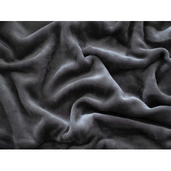 MK Luzkoviny.cz prostěradlo mikroplyš Exclusive tmavě šedé 140x200