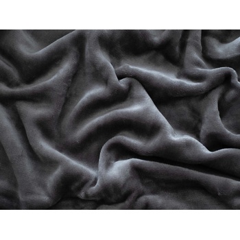 MK Luzkoviny.cz prostěradlo mikroplyš Exclusive tmavě šedé 90x200