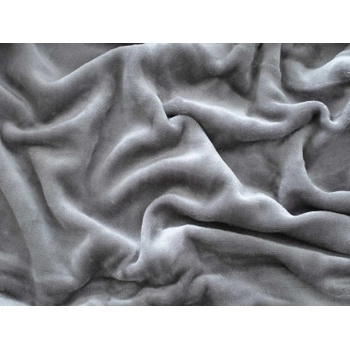 MKLuzkoviny.cz Prostěradlo mikroplyš Exclusive světle šedé 220x200