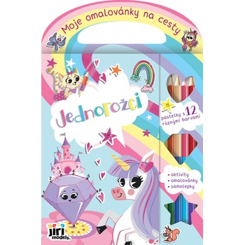 Moje omalovánky na cesty Jednorožci
