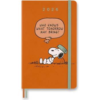 Moleskine Peanuts A5 týdenní 2026 oranžový