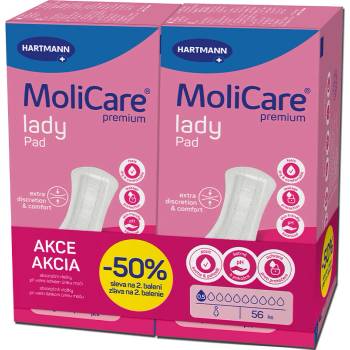 MoliCare LadyPad 0,5 kapky Duopack 2 x 28 ks