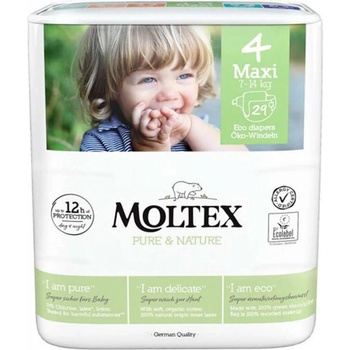 Moltex Plenky Pure & Nature Newborn 2-4 kg 22 ks