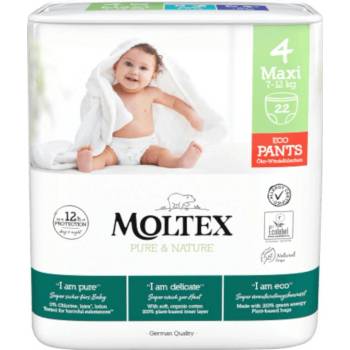 Moltex Pure & Nature Natahovací Maxi 7-12 kg 22 ks