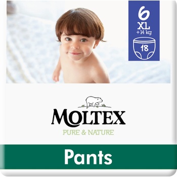 Moltex Pure & Nature Natahovací XL +14 kg 18 ks