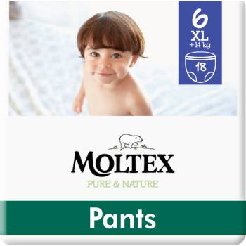 Moltex Pure & Nature Natahovací XL +14 kg 18 ks