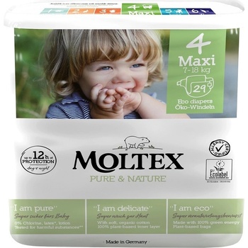 Moltex Pure & Nature Plenky Maxi 7-18 kg 29 ks_NEW