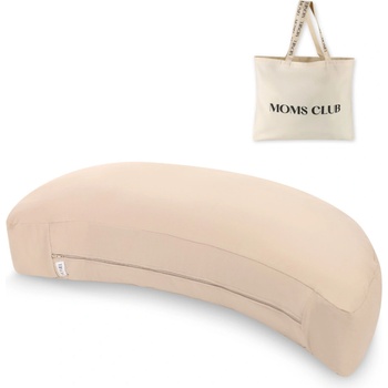 Moniel Kojicí a těhotenský polštář s pratelným potahem Pastel Béžová