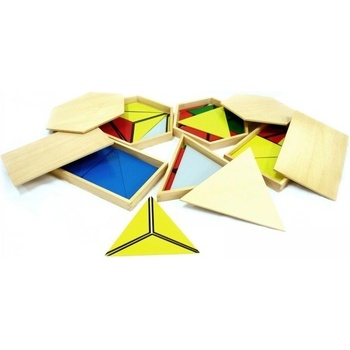 Montessori konstrukční trojúhelníky