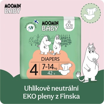 Moomin Baby 4 Maxi 7–14 kg 42 ks