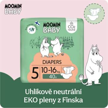 Moomin Baby 5 Maxi 10-16 kg 40 ks