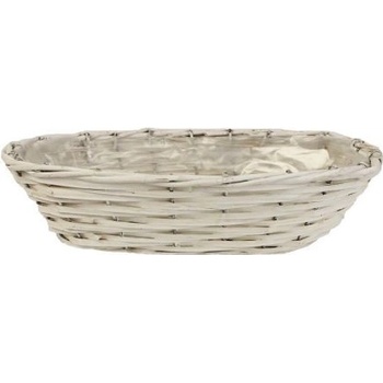 Morex Květináč ovál bílý P0990/5