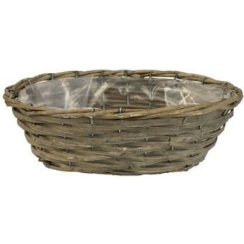 Morex Květináč ovál šedý P0991/2