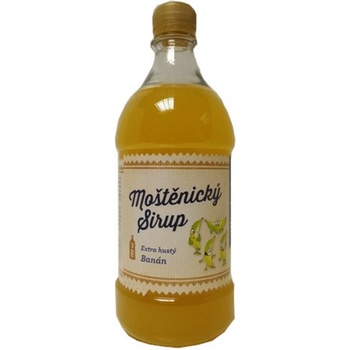 Moštěnický sirup Banán 0,7 l