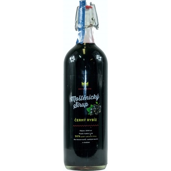 Moštěnický Sirup Exclusive Černý rybíz 1 l