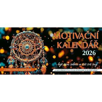 Motivační, stolní, 29,7 x 13,8 cm 2026