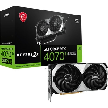 MSI GeForce RTX 4070 Ti SUPER VENTUS 2X OC 16G