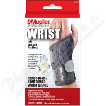 Mueller Adjust-To-fit Wrist Brace ortéza na zápěstí levá ruka