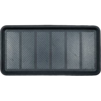 MultiDecor Univerzální gumový odkapávač na boty Goldie Max stříbrná 40 x 80 cm