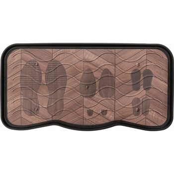 Multy home Printed Footprints Wood 38 x 75 cm MHEU1000056