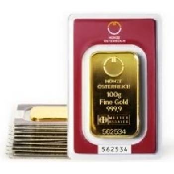 Münze Österreich zlatý slitek set 10 x 100 g