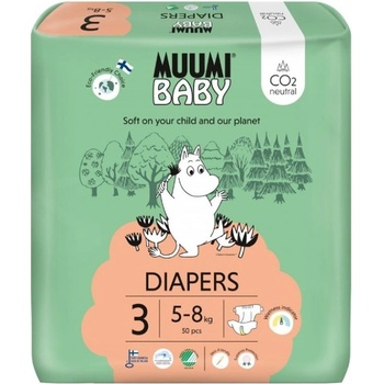 Muumi Baby 3 Midi 5-8 kg eko 50 ks