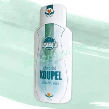Naděje Přírodní koupel pokožka kůže 250 ml