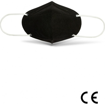 Nano Medical Nanovlákenný respirátor FFP2 nano Med. Clean černý 5 ks
