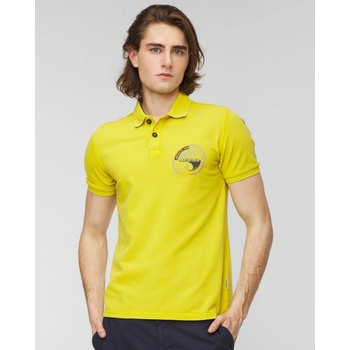 Napapijri pánské Polo Eob Ve žluté Barvě