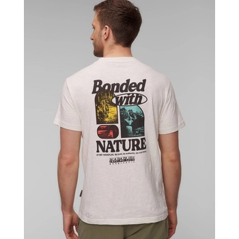 Napapijri pánské tričko S-martre Bílé