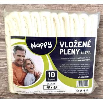 Nappy Ultra 70 x 35 cm 10 ks