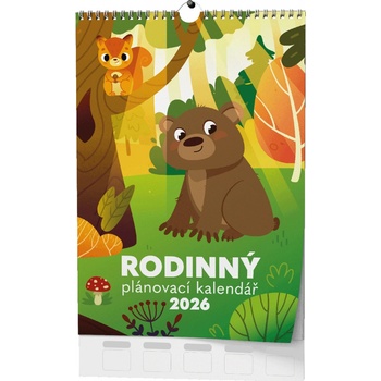 Nástěnný Baloušek Rodinný plánovací 2026
