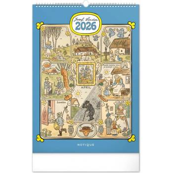 nástěnný Josef Lada, 33 x 46 cm 2026