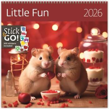 Nástěnný poznámkový Helma Little Fun 2026