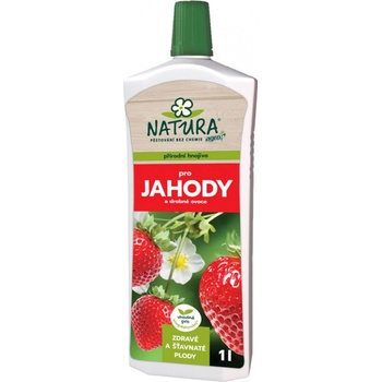 NATURA přírodní hnojivo na jahody a drobrné ovoce 1 l
