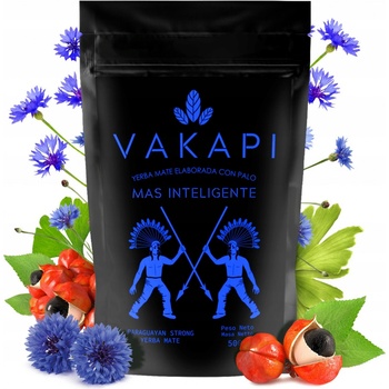 Natural Vitality Yerba Maté Vakapi Mas Inteligente 500 g