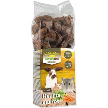 Nature Land Pochoutka Brunch srdíčka mrkev 150 g