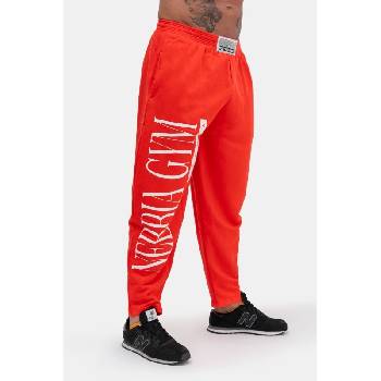 Nebbia Beast Mode On tepláky červená