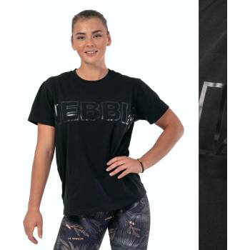 Nebbia Fitness tričko dámské Invisible Logo 602 black