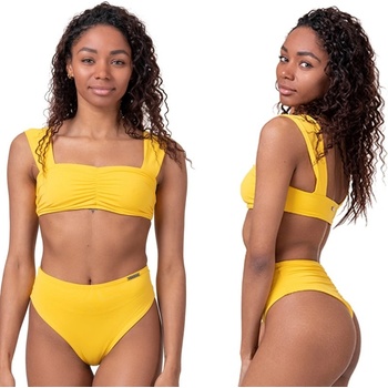 Nebbia Miami Retro Bikini vrchní díl 553 žlutá