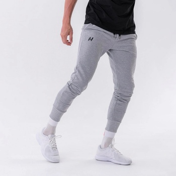 Nebbia Next Level tepláky Slim “Reset” 321 Light Grey světle šedá