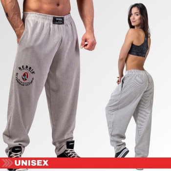 Nebbia Unisex oversized tepláky SIGNATURE 796 light grey