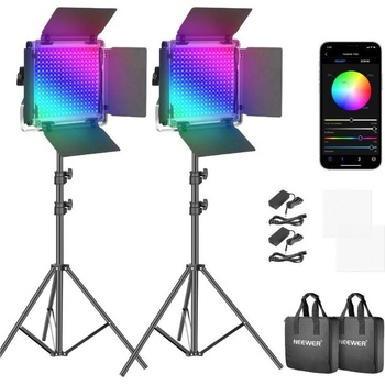 Neewer RGB660 Pro Set 2x LED RGB