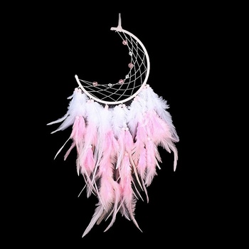 Nefertitis Lapač snů Měsíc růžovobílý NF41058 cca 55 cm