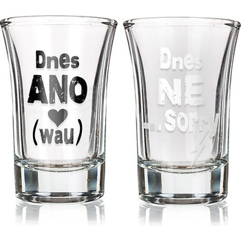 Nekupto Párové panáky Dnes ANO a Dnes NE 2 x 40 ml