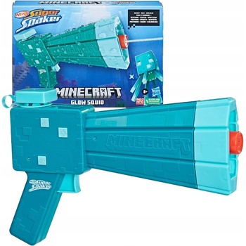 Nerf Super Soaker Minecraft Glow Squid