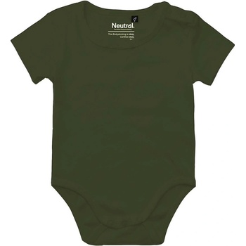 Neutral Dětské body s krátkým rukávem Military