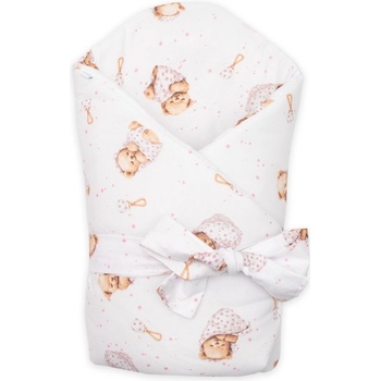 New Baby Dětská zavinovačka Spící medvídek